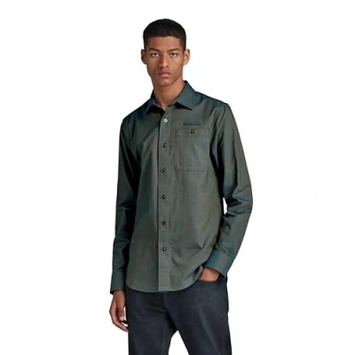Abbildung von G Star Bristum 2 0 Hemd, Herren, Größe: Small, Galaxy fisher tobacco oxford