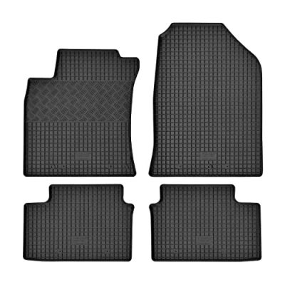 Abbildung von Fußmatten kompatibel mit Kia Proceed 2019 Gummi Auto 100% passgenaue Gummimatten Automatten Antirutsch Schwarz
