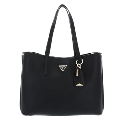 Abbildung von Guess Meridian Girlfriend Handtasche, Damen, Größe: One Size, Black