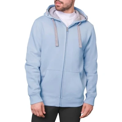 Abbildung von HRM Herren Jacket M Kapuzenpullover, Sky Blue, XXL