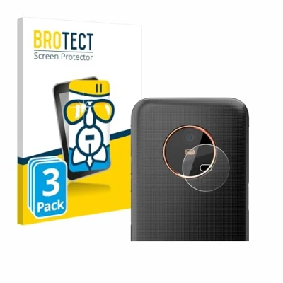 Abbildung von BROTECT Schutzglas für Gigaset GX6 Pro (NUR Kamera) (3 Stück) Schutzfolie Panzer Folie Glas [Extrem Kratzfest 9H, Anti Fingerprint,