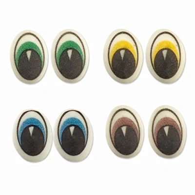 Abbildung von Günthart Augen, Aufleger aus Zucker, bunt