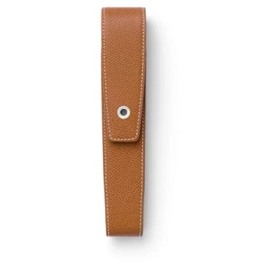 Abbildung von Graf von Faber Castell 118826 Stifteetui für 1 Schreibgerät, Epsom Cognac, Federtasche aus Leder