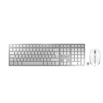 Abbildung von CHERRY DW 9100 slim, kabelloses Tastatur und Maus Set incl. McAfee Virenschutz [3 Geräte 1 Jahr]
