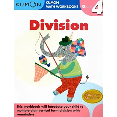 Abbildung von Grade 4 Division (Kumon Math Workbooks)