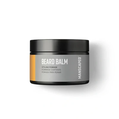 Abbildung von MANSCAPED® Beard Balm, Styling Pomade with Shea Butter, Coconut Oil &amp; Beeswax Moisturizes, Softens, Strengthens Shines Beards, Mustaches Facial Hair, (57 g)
