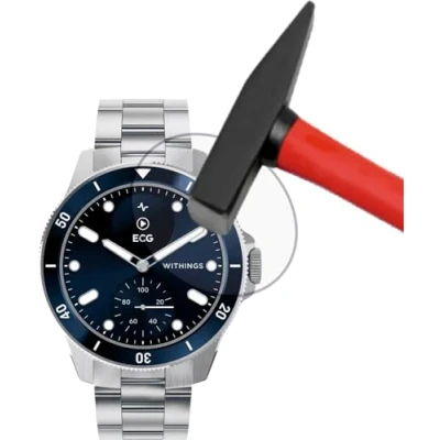 Abbildung von EnWi 4x Extrem harte 9H Displayschutzfolie KLAR für Withings Scanwatch Nova