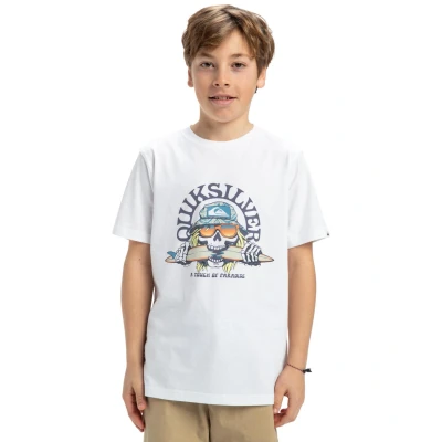 Abbildung von Quiksilver Ev Skull Feast T Shirt mit kurzen Ärmeln Kind