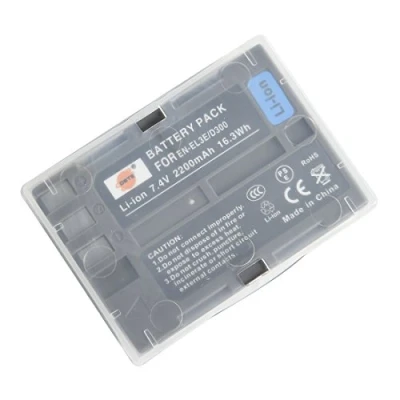 Abbildung von DSTE EN EL3E ENEL3E (2200 mAh/7,4 V) Li Ion Akku, kompatibel mit Nikon D30 D50 D70 D70S D80 D90 D100 D200 D300S D700