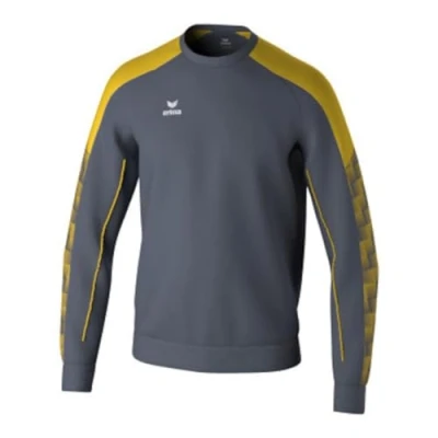Abbildung von Erima Herren EVO Star Funktionelles Sweatshirt (1072416), Slate Grey/gelb, 3XL