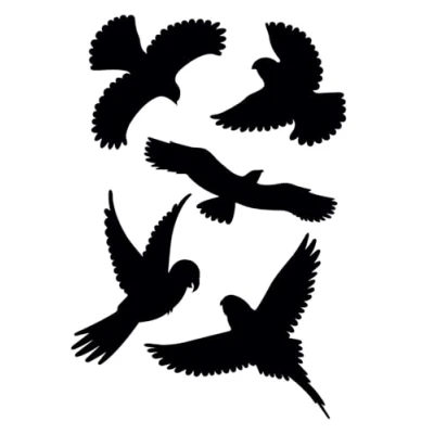 Abbildung von Gardigo Vogelattrappe Vogel Silhouetten