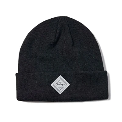 Abbildung von Hurley Damen W Diamond Cuff Beanie Baseballkappe, Celestial Teal, Einheitsgröße EU