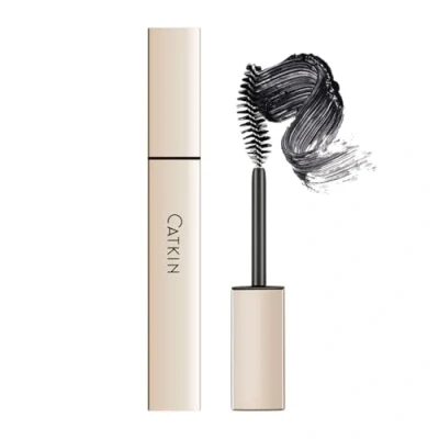 Abbildung von CATKIN Mascara, Wimperntusche Wasserfest Schwarz für Länge und Volumen, Mit Panorama Bürste Effekt, Volume Million Lashes