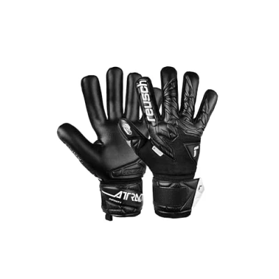 Abbildung von Reusch Attrakt Infinity NC griffige und atmungsaktive Torwarthandschuhe Fußballhandschuhe für Erwachsene Männer Frauen perfekt geeignet Kunstrasen
