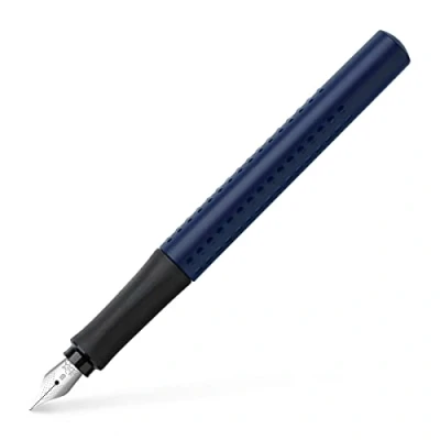 Abbildung von FABER CASTELL 140805 Füller Grip 2011, Feder B, klassik blau, 1 Stück