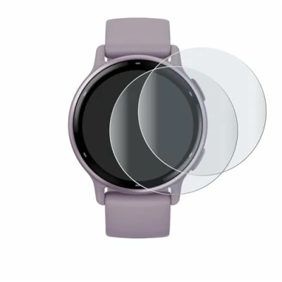 Abbildung von BROTECT Full Cover Schutzfolie Matt für Garmin vivoactive 5 (2 Stück) Screen Displayschutz Folie, 3D Curved, Anti Reflex