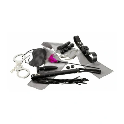 Abbildung von 10 teiliges Bondage Set „Ultimate Kit“, Starter mit vielen Toys