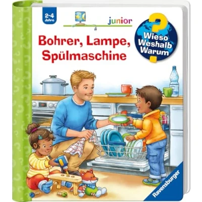Abbildung von Wieso? Weshalb? Warum? junior, Band 76: Bohrer, Lampe, Spülmaschine (junior, 76)