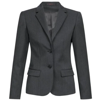 Abbildung von Greiff Longblazer Corporate Blazer BASIC Damen Regular Fit OEKO TEX® Anthrazit 52