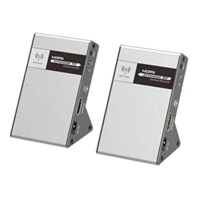 Abbildung von PremiumCord 4K HDMI Wireless Extender bis zu 30m 5,8 GHz, HDBitT, Metallgehäuse, Kompatibel mit 2160p UHD, Full HD 1080p, unkomprimiert, Keine Latenz