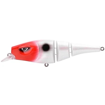 Abbildung von Spro PikeFighter Triple Jointed 11cm UV Redhead Wobbler