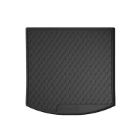 Abbildung von Gledring Rubbasol (Gummi) Kofferraumwanne Volkswagen Touran 1T 2003 2015 (5 Personen) (Tiefe Ladeboden)