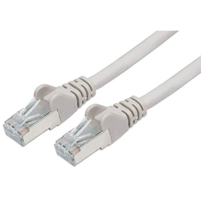 Abbildung von PremiumCord Patchkabel CAT6a S FTP, RJ45 RJ45, AWG 26/7 20m Farbe grau