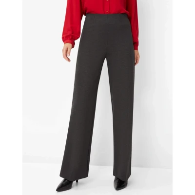 Abbildung von BRAX Style Lillyth Stoffhose, Damen, Größe: 42xR, Anthra