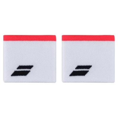 Abbildung von Babolat Logo Wristband White/Strike Red