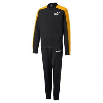Abbildung von PUMA Jungen Baseball Poly Suit Cl B Trainingsanzug, Schwarz Mandarine, 104