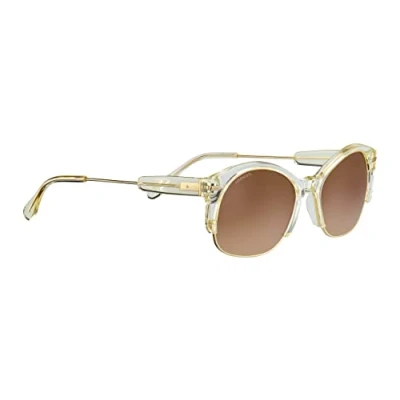 Abbildung von Serengeti Unisex Vinita Sonnenbrille, Shiny Bold Gold Champagne Translucide, S/M