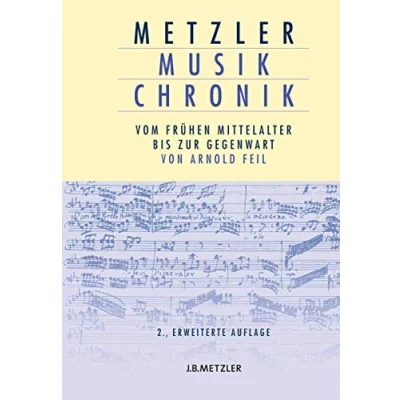 Abbildung von Metzler Musik Chronik: Vom frühen Mittelalter bis zur Gegenwart