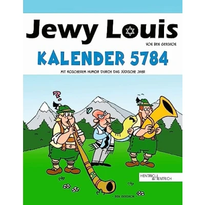 Abbildung von Jewy Louis Kalender 5784: Mit koscherem Humor durch das jüdische Jahr