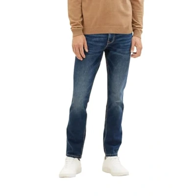 Abbildung von TOM TAILOR Herren Josh Regular Slim Jeans 10281 Mid Stone Wash Denim 33W / 32L