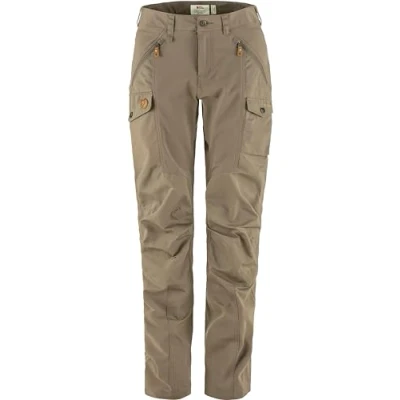 Abbildung von Fjallraven 89638 244 Nikka Trousers Curved W Pants Damen Suede Brown Größe 40