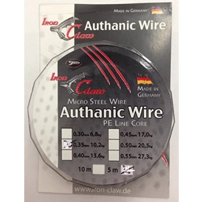 Abbildung von Iron Claw Authanic Wire 5.0m 13.6kg Raubfisch Vorfachmaterial