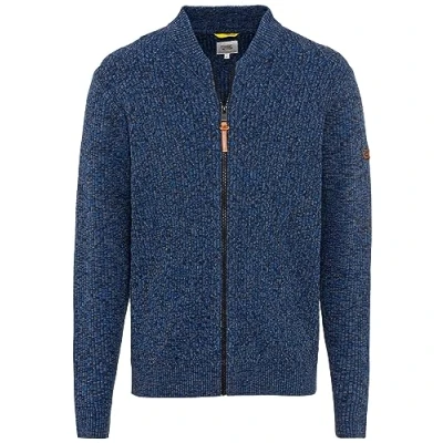 Abbildung von camel active AUS Einem Soften Strickjacke, Herren, Größe: 3XL, True blue