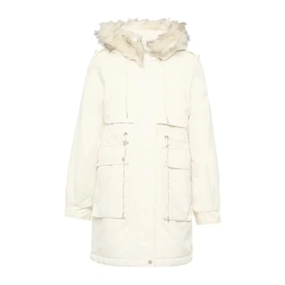 Abbildung von QS MIT Abnehmbarem Kunstfell Parka, Damen, Größe: XS, Creme