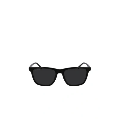 Abbildung von Lacoste Men&#039;s Sunglasses L6041S Black with Smoke Lens