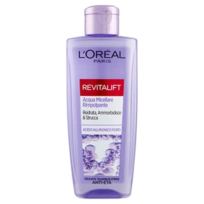 Abbildung von L&#039;Oréal Paris Revitalift Filler Mizellenwasser, Anti Aging Reinigungswirkung mit reiner Hyaluronsäure, 200 ml