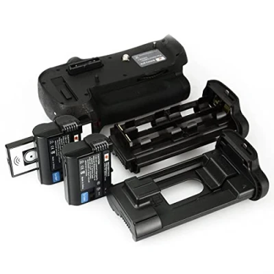 Abbildung von DSTE® Pro IR Remote MB D12 Vertikaler Batteriegriff + 2 x EN EL15 für Nikon D800 D810 D800E D800S SLR Digitalkamera