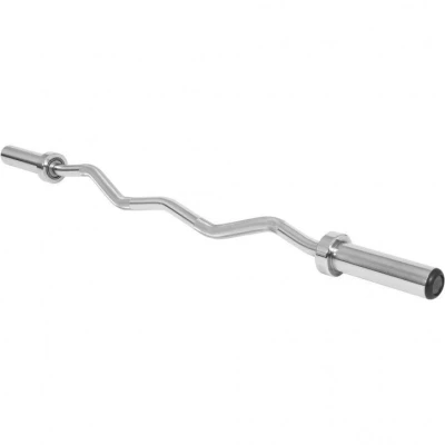 Abbildung von GORILLA SPORTS SZ Curlstange 120cm, 50mm, Hantelstange, Langhantelstange, Stange, Curlhantel, (1 tlg)