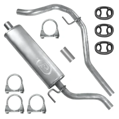 Abbildung von Schalldämpferset Auspuff Mitteltopf für Opel Vectra 3 III C 2002 12/2008 1.6 1.8 Schrägheck Stufenheck