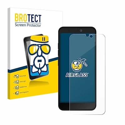 Abbildung von BROTECT Schutzglas für Fairphone 3 Plus Schutzfolie Panzer Folie Glas [Extrem Kratzfest 9H, Anti Fingerprint, Ultra Transparent]
