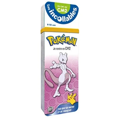 Abbildung von Les incollables Je rentre en CM2 avec Pokémon: 250 quiz de maths et français