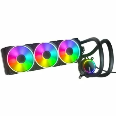 Abbildung von Fractal Design Celsius+ S36 Prisma PWM ARGB 360mm Silent Performance Slim Radiator AIO CPU Wasserkühlung, Liquid/Water Cooler