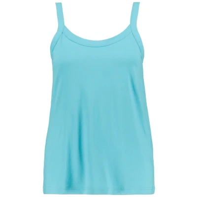 Abbildung von Ulla Popken Unterhemd/shirt, Damen, Größe: 50/52, Tiefes aqua