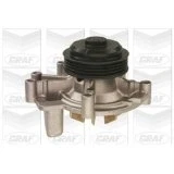 Abbildung von GRAF PA643 Wasserpumpe ohne Dichtung Deckel mechanisch Messing 79 für Keilrippenriementrieb CITROËN: XM II Schrägheck, PEUGEOT: Boxer Kastenwagen