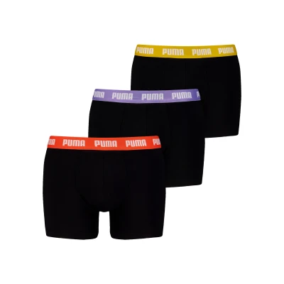 Abbildung von Puma MEN Everyday 3 PACK Panties, Herren, Größe: Small, Black/various colours
