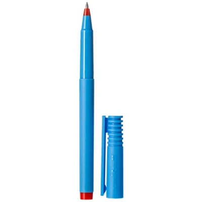 Abbildung von Faber Castell 140221 Tintenkugelschreiber rot Uni Ball 100 0,4mm